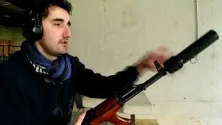 Polish AK47 ( Pioneer Arms Corp ) with Russian PBS Suppressor