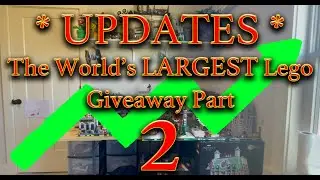 ** UPDATES ** - World's Largest Lego Giveaway Part 2!!