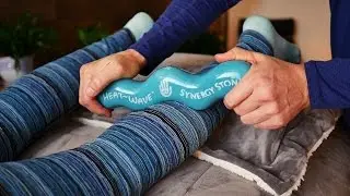 Calf Massage via Heat-Wave Ultra-Smooth Synergy Stone 