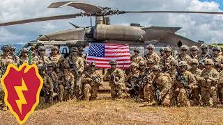 U.S. Army, "Tropic Lightning". Intensive live-fire military exercise in Hawaii.