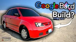 Can Google Bard AI Design The Perfect Car? | Automation Game & BeamNG.drive