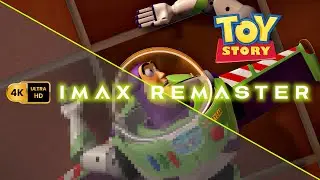 Toy Story 1995 (Buzz Lightyear finds out he's a toy that can't fly) | 4K IMAX Remaster