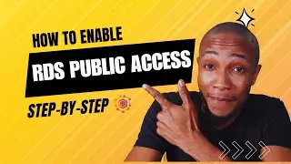 How to Enable Public Access on RDS Database