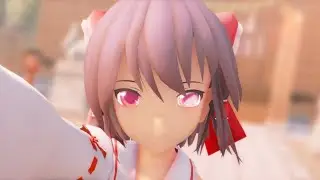 【東方MMD】博麗霊夢でアイドル