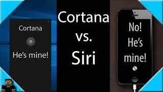 Siri vs Cortana | Funny | HAL 9000 Parody