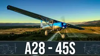 🔴 A28 to 45S: Summer Bush Flying in the Blue-Liveried Cessna 152 Taildragger - Western U.S. Scenery!