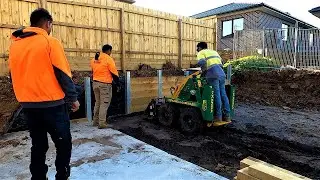 Removing a poorly done Retaining Wall Part 2
