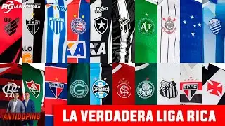 LA LIGA BRASILEÑA ES LA MÁS RICA - ANTIDOPING