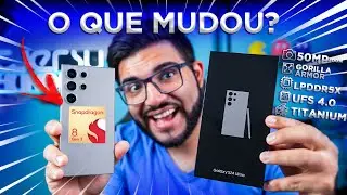 CHEGOU! Novo Galaxy S24 ULTRA, SUPER INTELIGENTE, POTENTE e MAIS COMPLETO que IPHONE