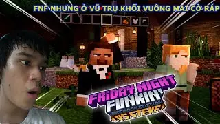 FRIDAY NIGHT FUNKIN NHƯNG NÓ Ở VŨ TRỤ KHỐI VUÔNG ! | Friday Night Funkin': Steve Bedrock Edition