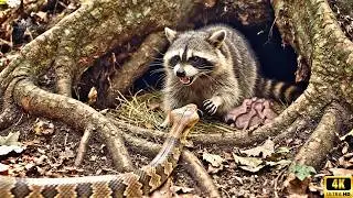 From Birth to Survival: The 199-Day Growth Journey of a Raccoon