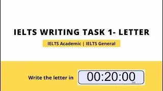 IELTS General - Writing Task 1 | Letter Writing #ielts #ieltslistening #ieltswriting