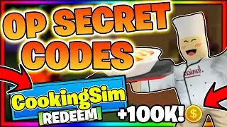 (2021) ALL NEW OP SECRET CODES! Roblox Cooking Simulator