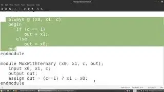 Comparing Ternary Operator with If-Then-Else in Verilog
