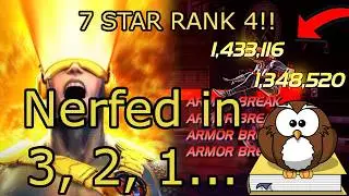7* Rank 4 BUFFED Cyclops: This MAXIMUM DAMAGE is not ok... - Marvel Contest of Champions