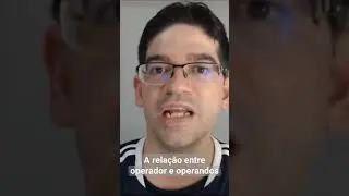 A relação entre operadores e operandos na Linguagem C