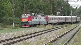 Электровоз ЧС7-265 с поездом № 296 Белгород - Москва