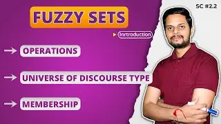 2.2 | Fuzzy sets | Introduction | Fuzzy set Operations | Universe of Discourse type | Membership