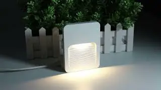 Vídeo Balizador de Parede Sobrepor 2W