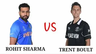 Rohit Sharma vs trent Boult batting bowling comperison (odi t20 test & ipl)