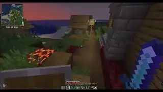 Minecraft - Ruined portal spawns in a village's blacksmith??