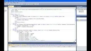 Arduino Visual Basic - Port Selection