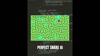 Perfect snake AI made in Java/JavaFX #java #javafx #coding #snake #ai
