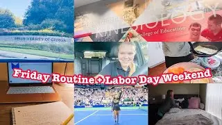 Friday Routine + Labor Day Weekend Vlog