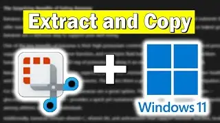 Extract Text Fast with New Snipping Tool Feature in Windows 11