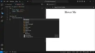 Underline Text Hover | CSS Tutorial