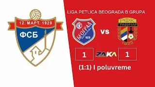 Beograd Karaburma-Grafičar 2012 1:1 I pol.PETLICI