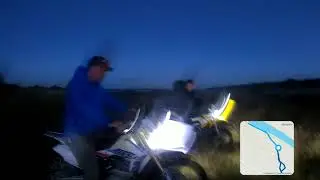 Bike ride. Oka river. Video 7