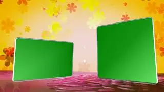 Green Screen Frame Effect Background HD