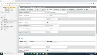 php/mysql: chapter28: Using phpmyadmin to create and manage databases and tables in MySQL database.