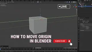 how to move origin in blender