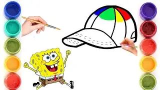 bolalar uchun qopqoqni torting | draw a cap for children | рисуем кепку детям