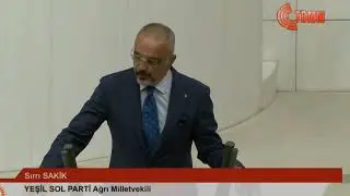 Sırrı Sakik - YSP Ağrı Milletvekili Yemin Konuşması