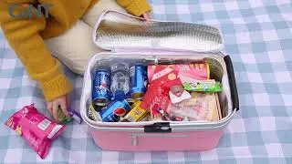 Amazon Foldable Market Picnic Collapsible Cooler Basket Bag