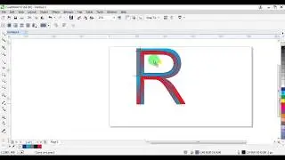 how to make logo in corel draw || corel draw logo design tutorials by r info hindi