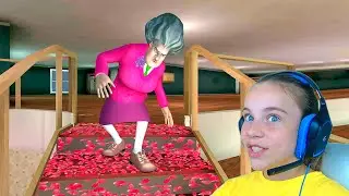 МИСС ТИ НА ПОДИУМЕ! Злая Учительница Scary Teacher 3D