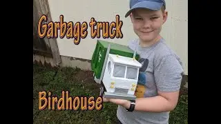Summers Woodworking's 8th Annual Birdhouse Challenge Contest...Birdies trash inc.