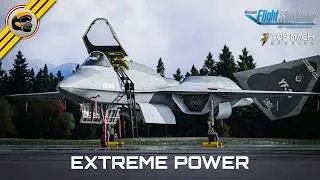 YF-23A Black Widow II – First Look/Start Up – Another good stealth fighter! MSFS 2020