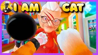 DANGEROUS Cat Fights Granny - I Am Cat VR