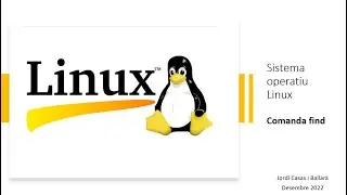 Linux - Comanda find