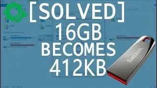 How To Fix USB Pen Drive 16GB Becomes 412kb (SOLVED)