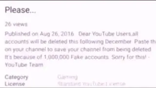 Sube esto a tu canal si no quieres que te lo borren.