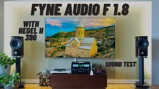 Fyne Audio F1.8 Sound Test With Hegel H 390