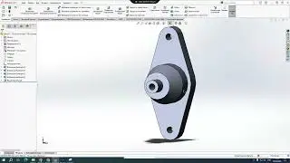 Построение фигур разными способами в SolidWorks. Пример 4