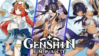 Cyno Candace Nilou Skills and Gameplay Genshin Impact Leak 3.1