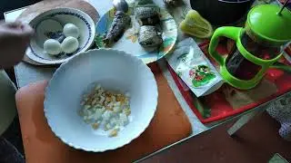 Салат с минтаем